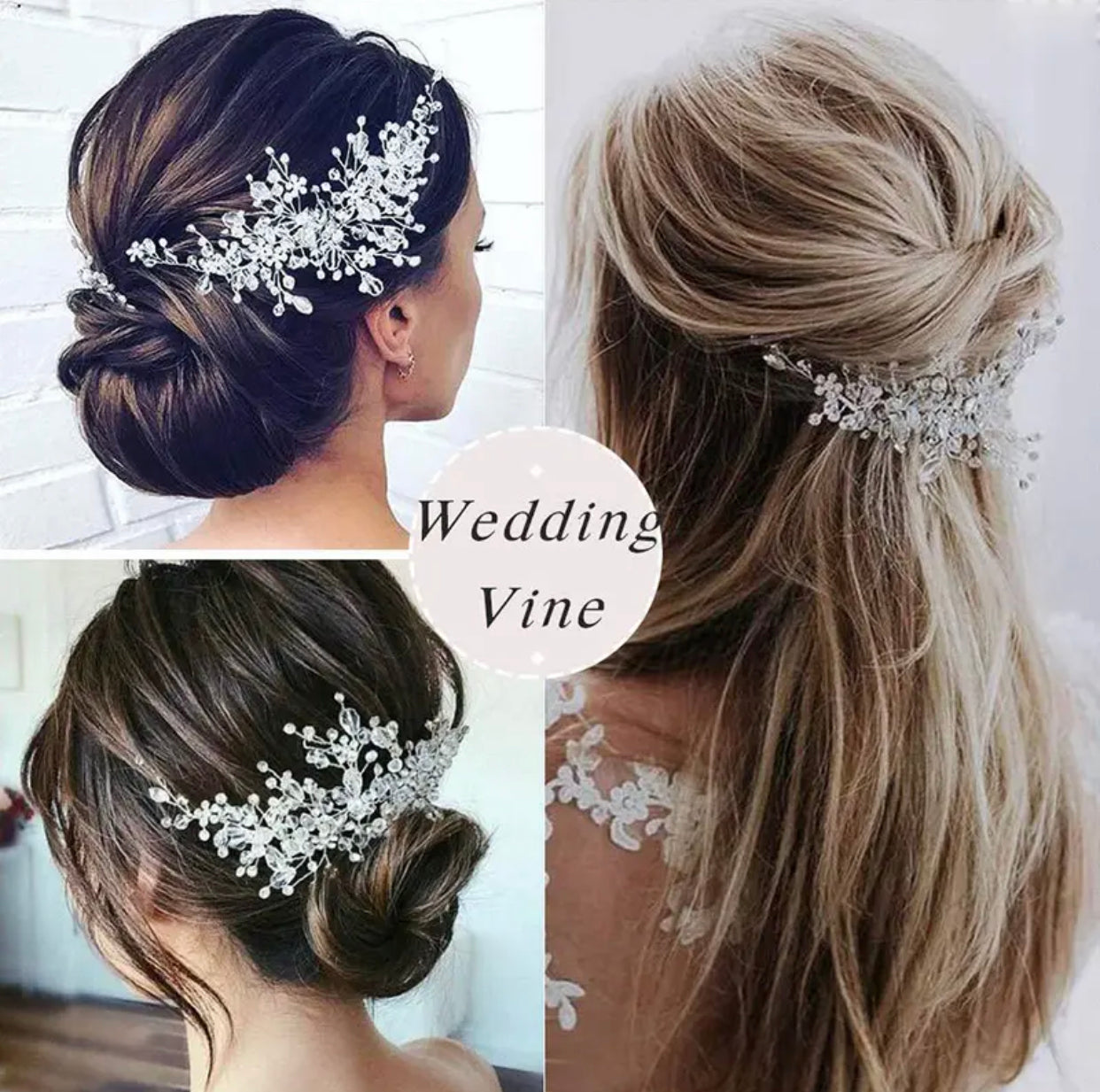 Decorado para cabello novia