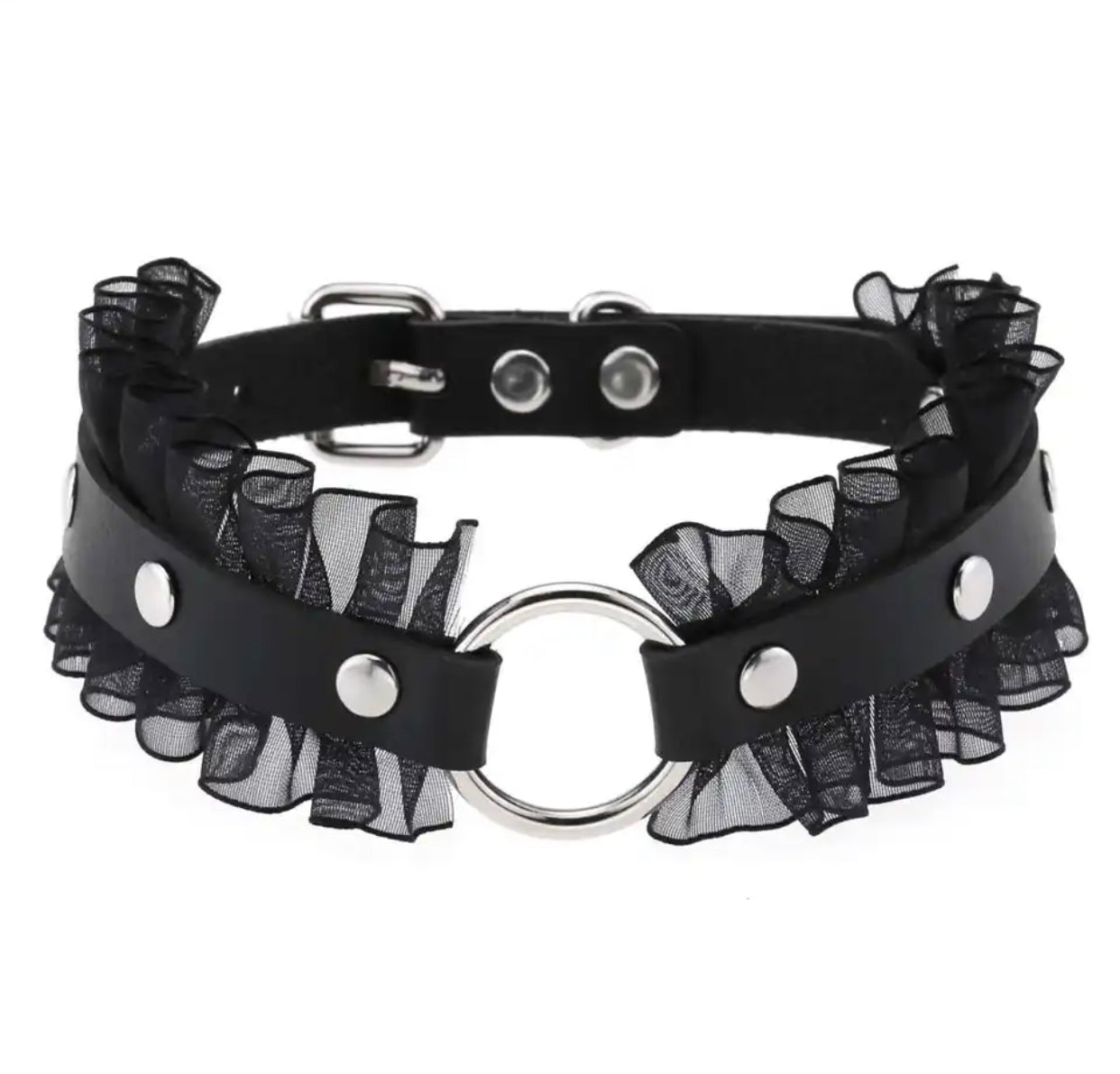 Choker Encaje Aro