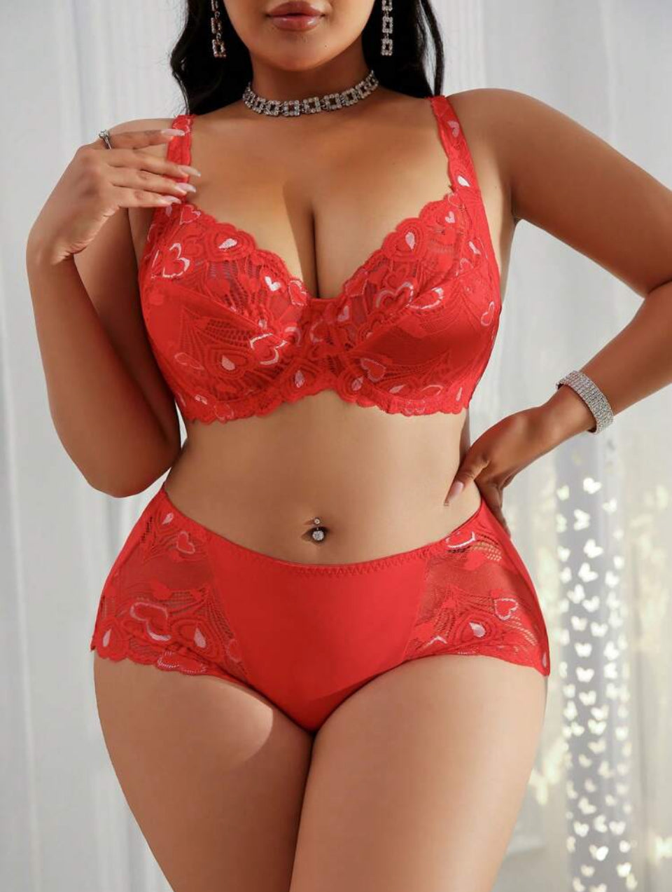 Conjunto rojo 4XL