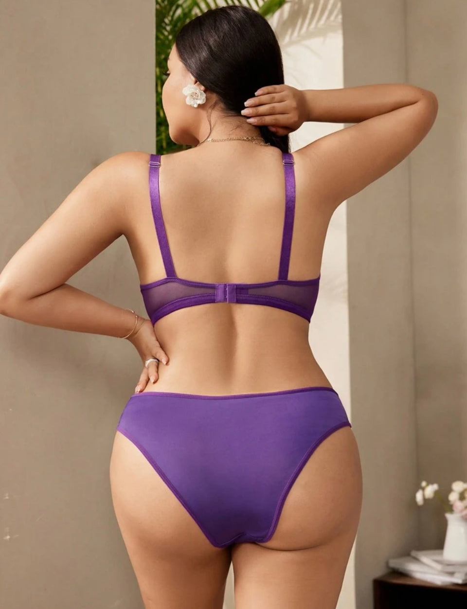 Conjunto violeta