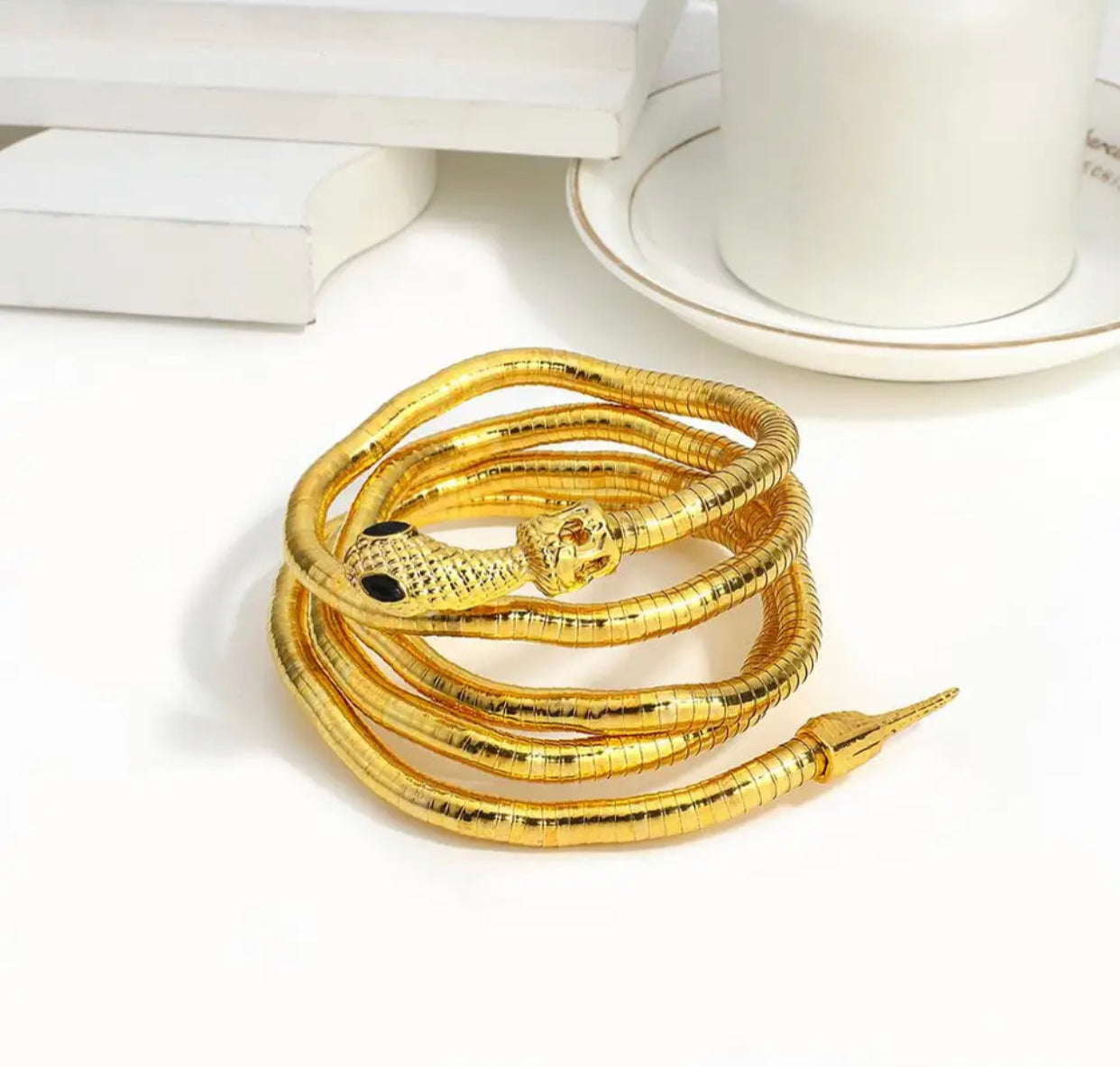 Collar moldeable serpiente