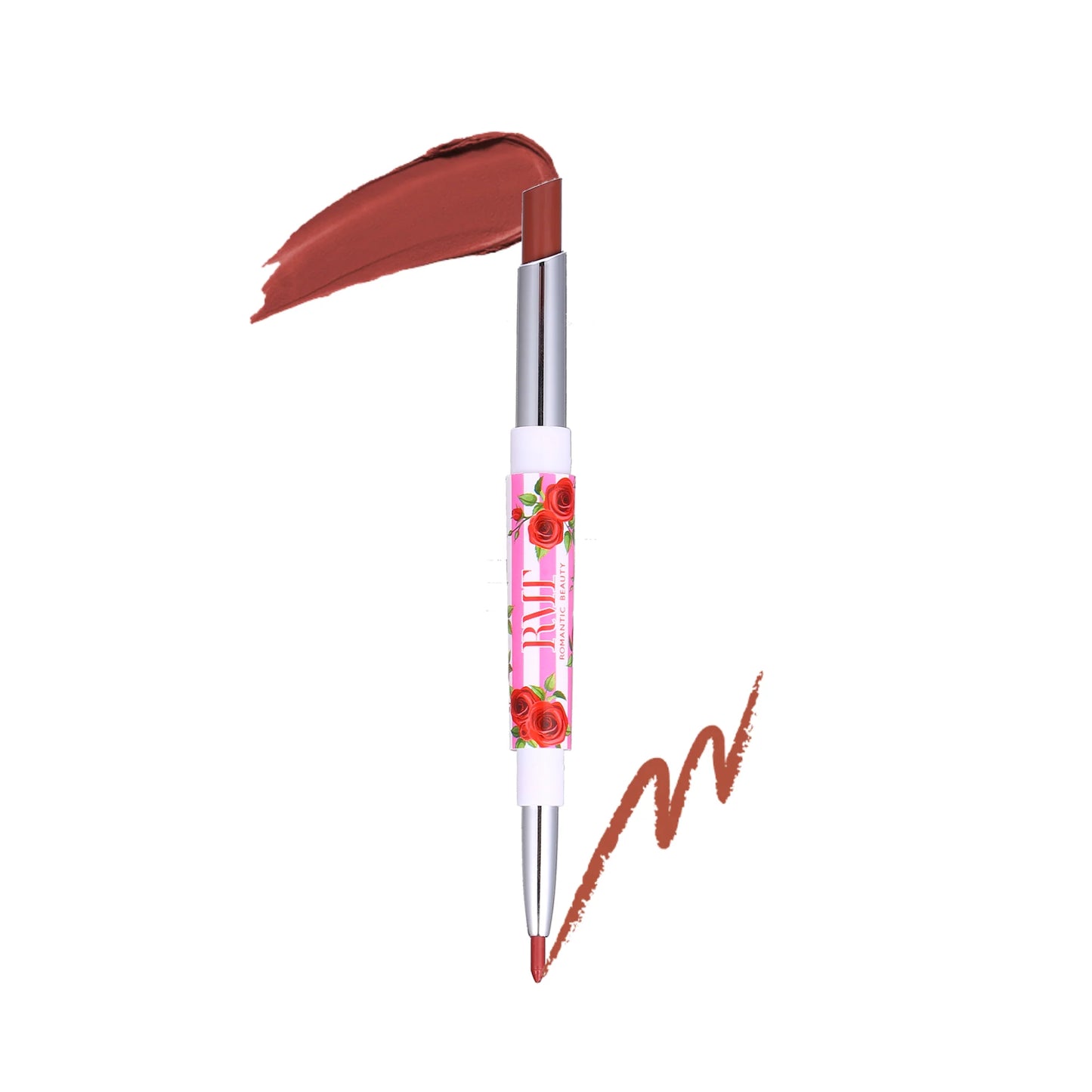 Labial 2 en 1 con delineador