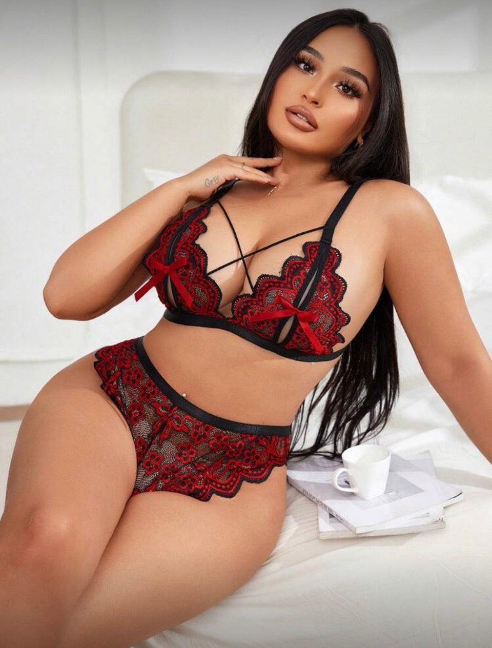 Conjunto sexy 3XL