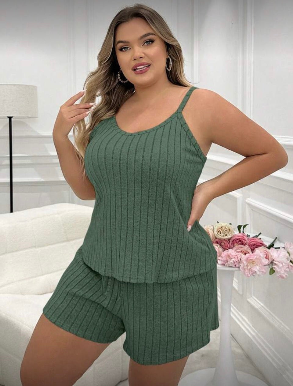 Pijama verde 4XL