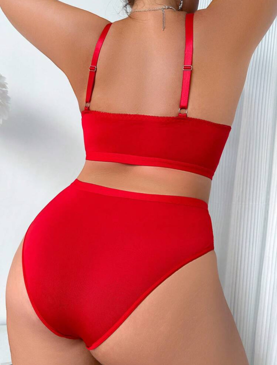 Conjunto rojo 5XL