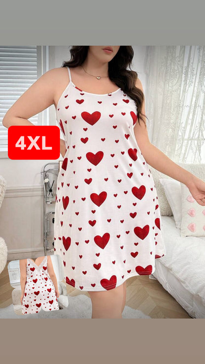 Camisón romántico 4XL