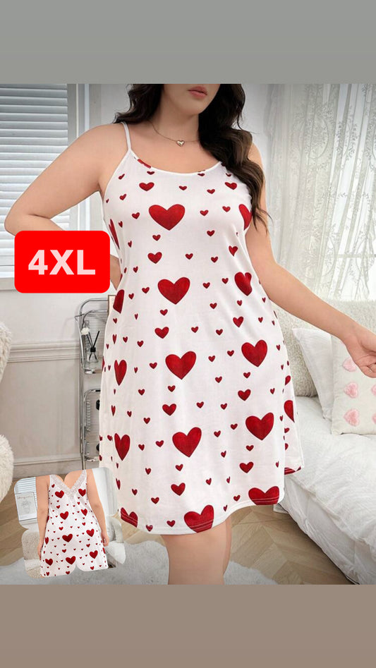 Camisón romántico 4XL
