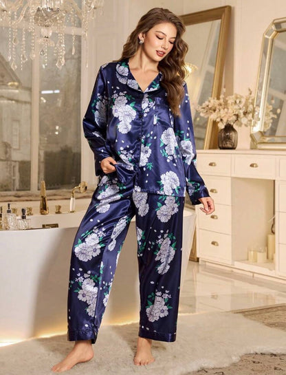 Pijama satén 4XL