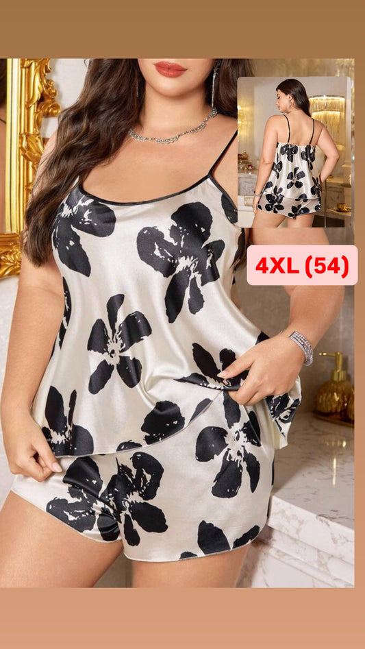 Pijama satén 4XL