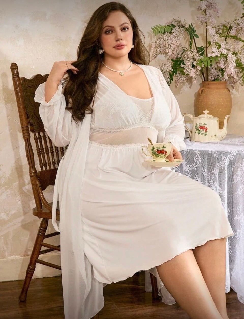 Camisón + bata 5XL