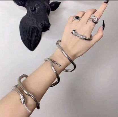 Collar moldeable serpiente