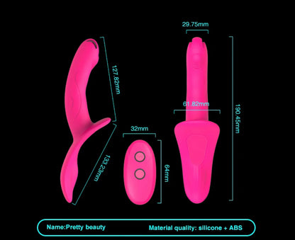 Vibrador doble para pareja homosexualidad
