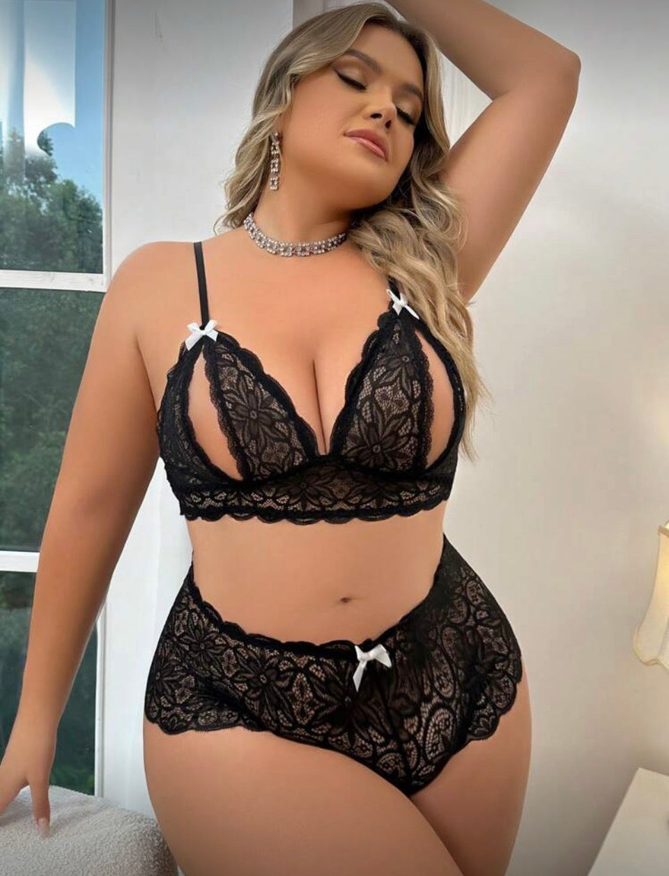 Conjunto negro XL