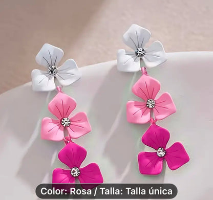 Caravanas florales