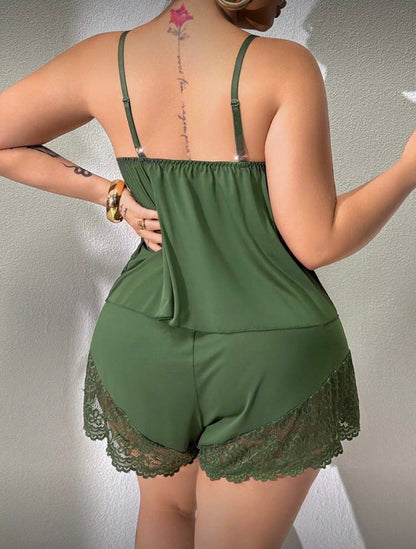 Pijama verde militar 2XL