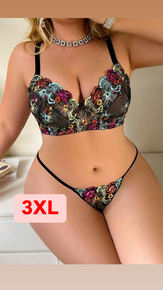 Conjunto bordado