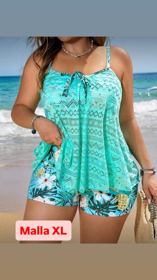 Malla verde claro XL