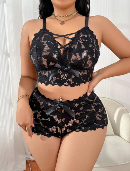 Conjunto negro 4XL