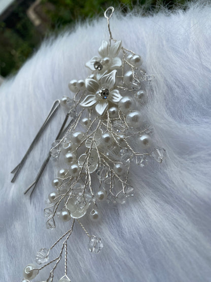 Decorado para cabello novia