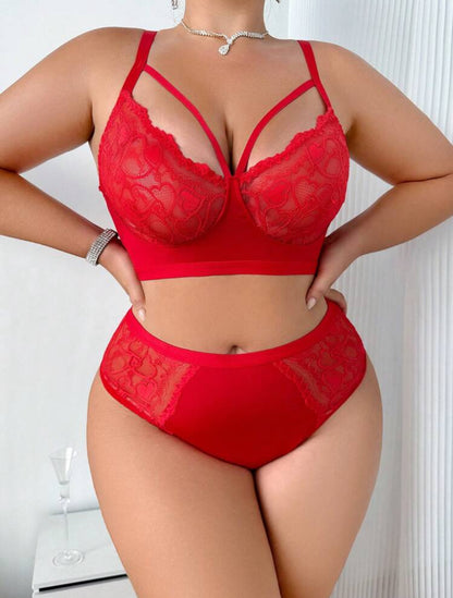 Conjunto rojo 5XL