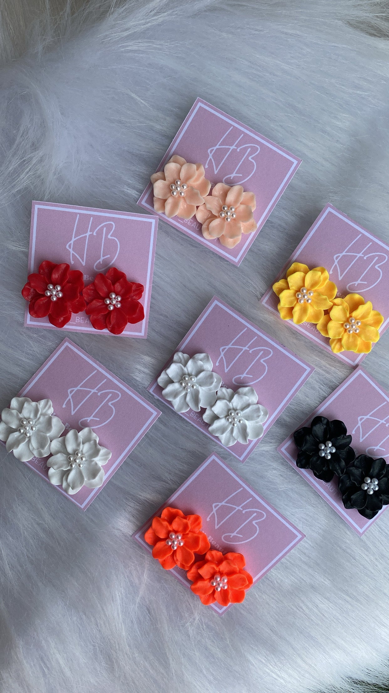 Florcitas de 2cm varios colores