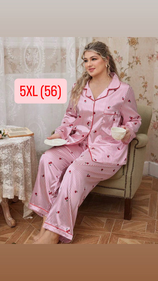 Pijama rosa 5XL