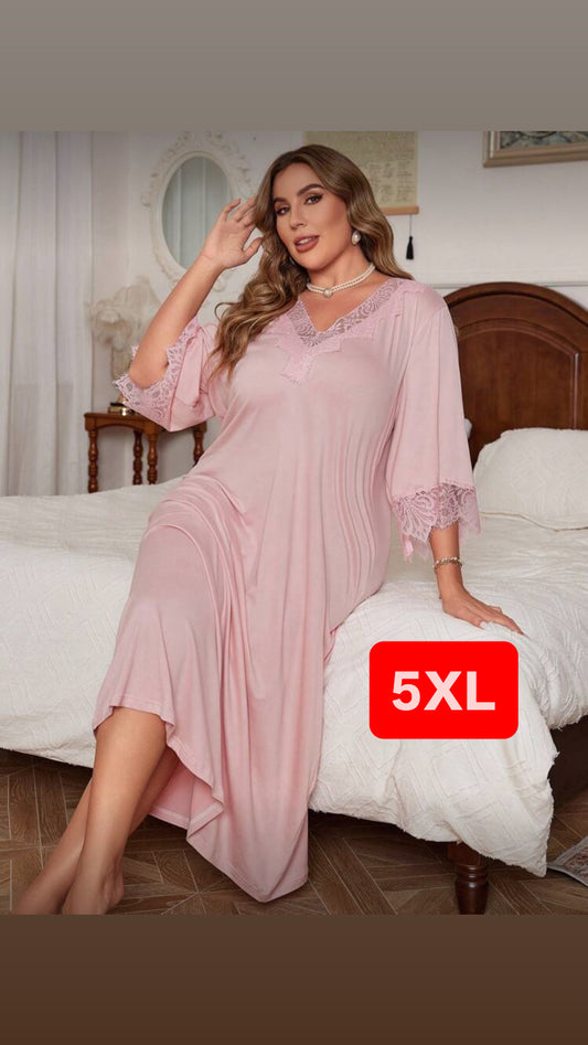 Camisón rosa 5XL