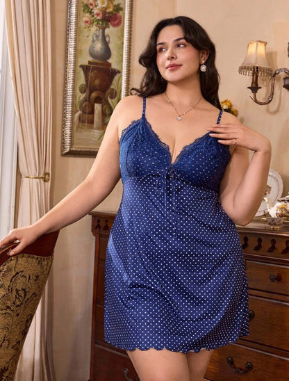 Camisón azul 4XL