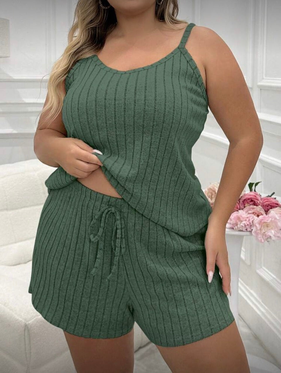 Pijama verde 4XL
