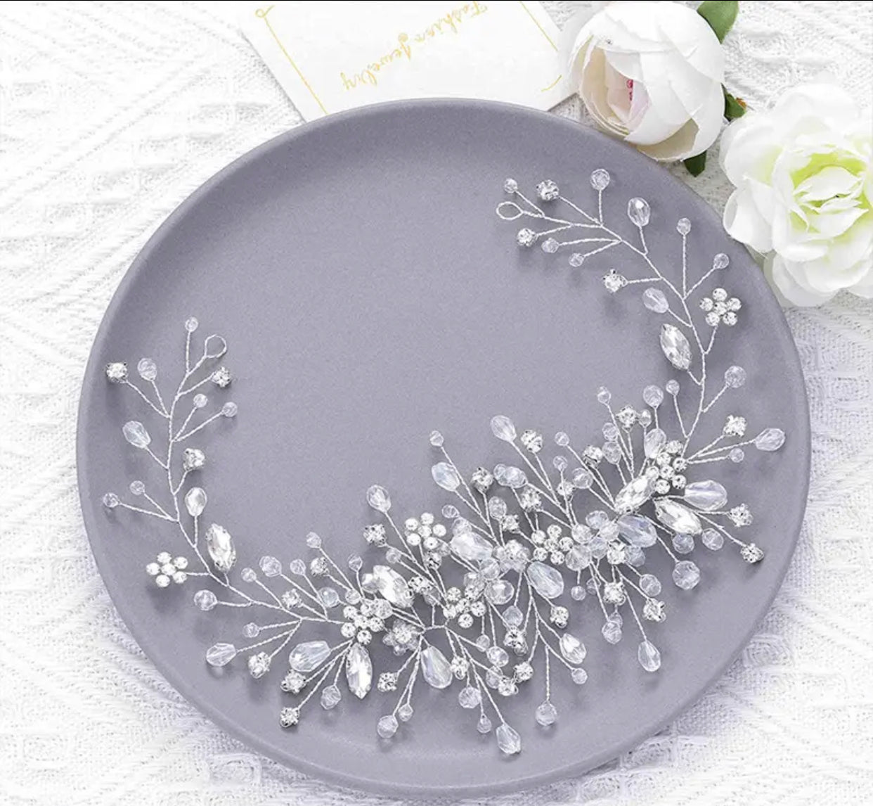 Decorado para cabello de novia