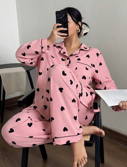 Pijama rosa 4XL
