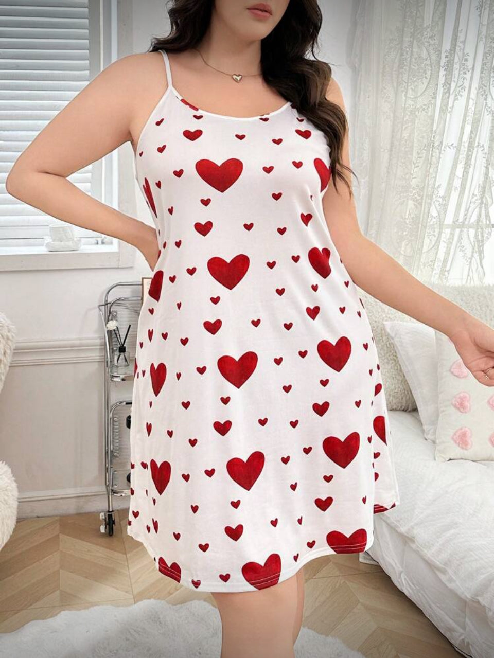 Camisón romántico 4XL