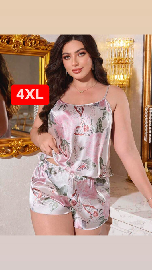 Pijama satén 4XL