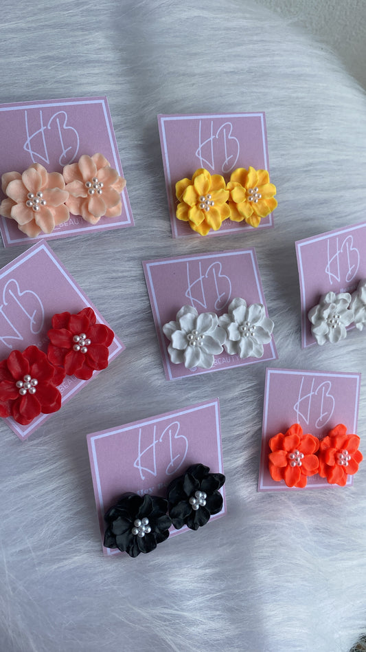 Florcitas de 2cm varios colores