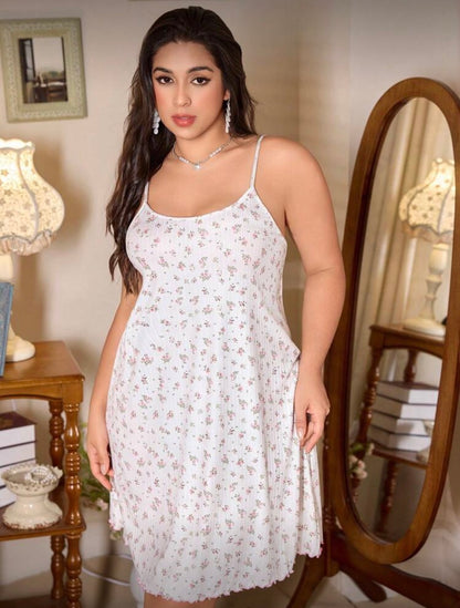 Camisón con florcitas 4XL