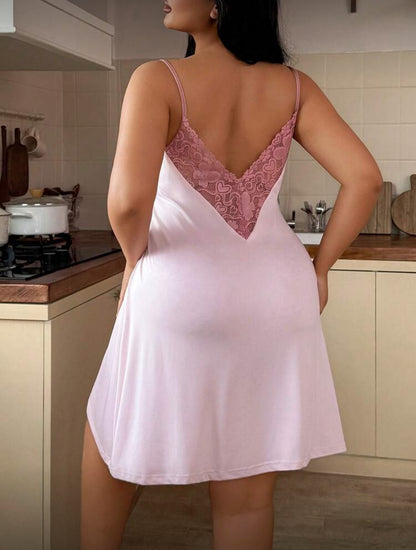 Camisón 2XL rosa