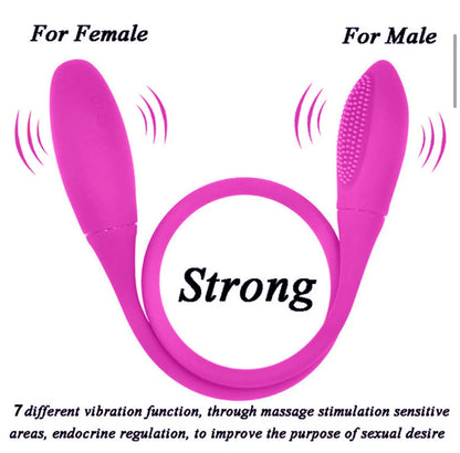 Vibrador doble cabeza