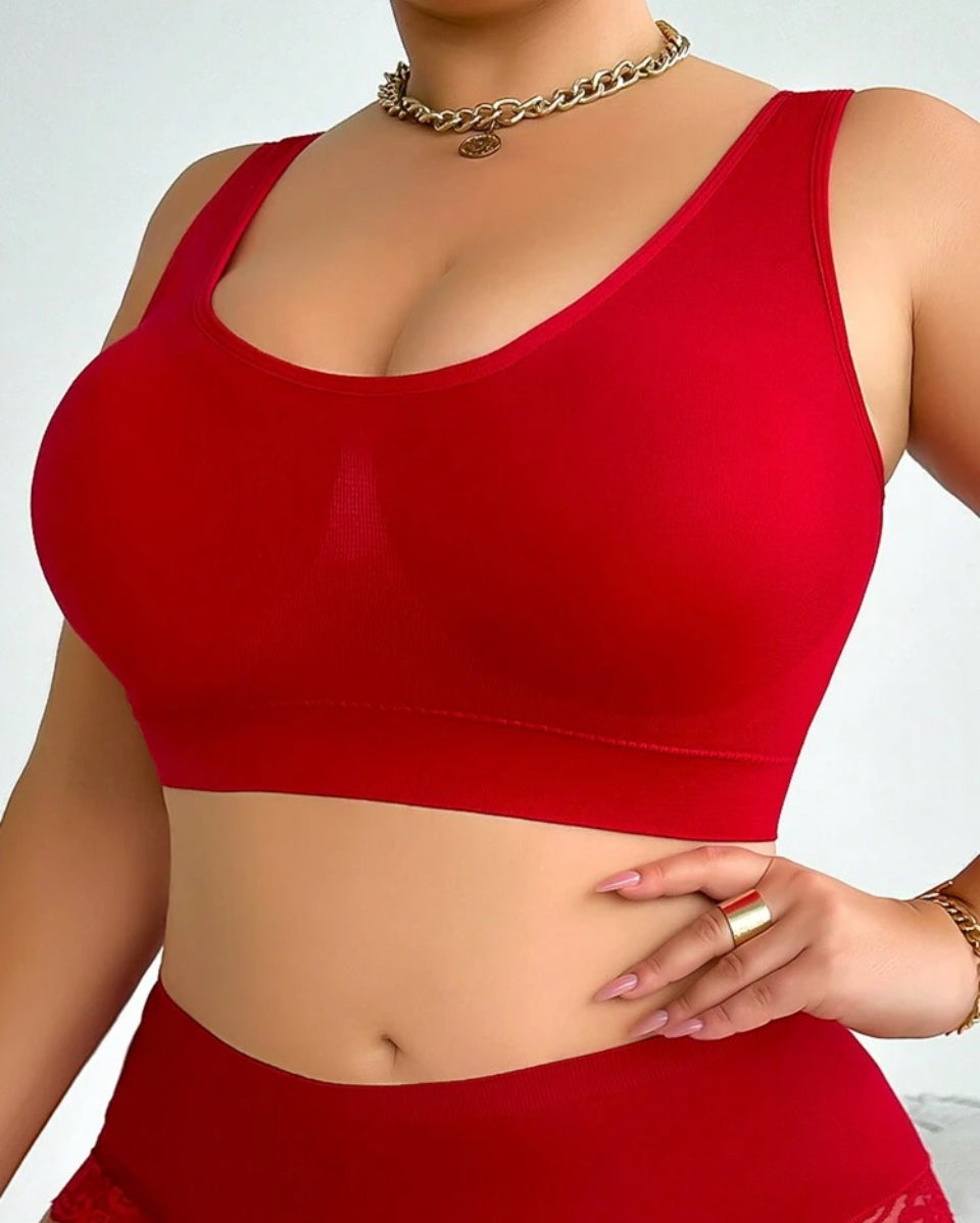 Sujetador deportivo grande 4XL