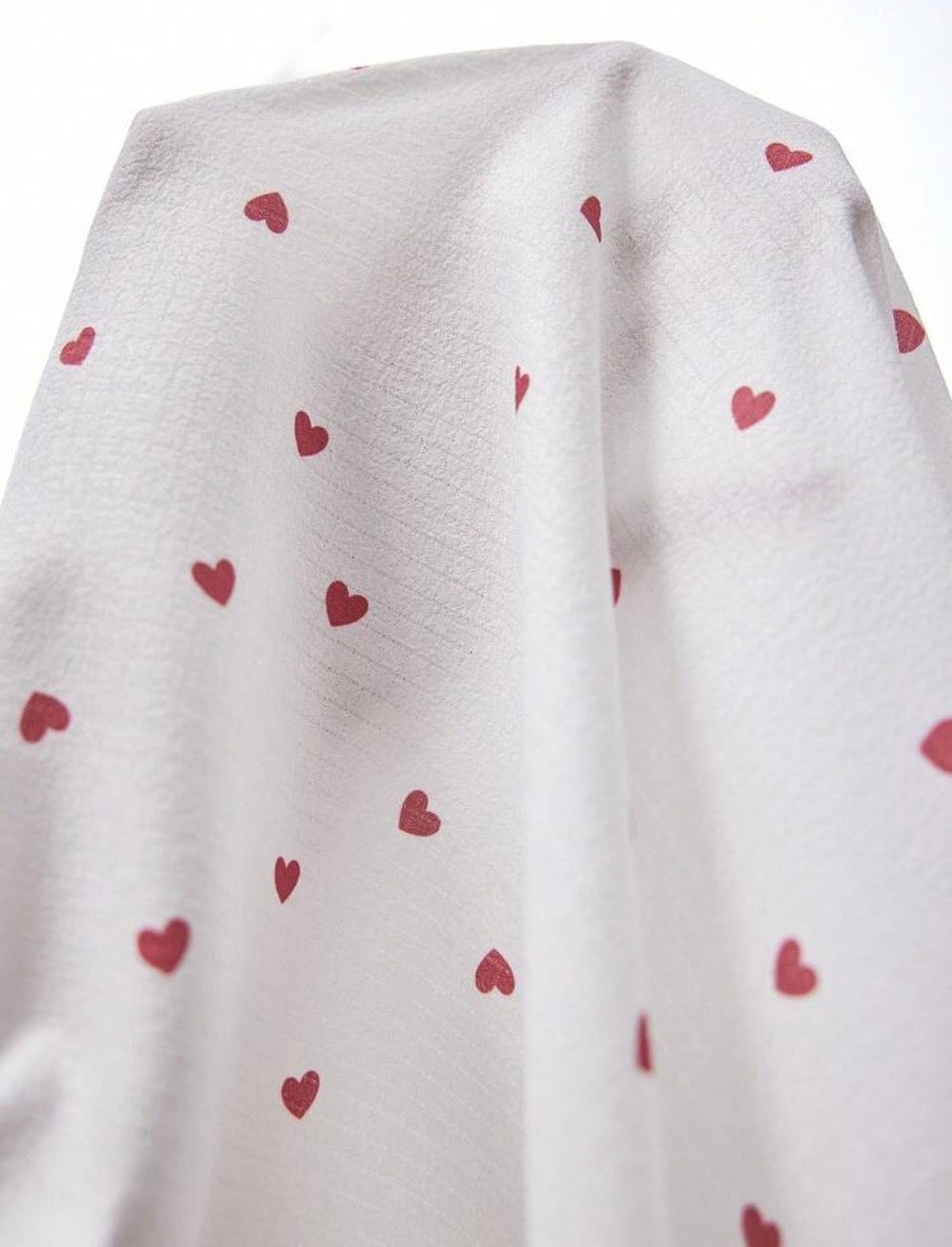Pijama blanco y rojo 3XL