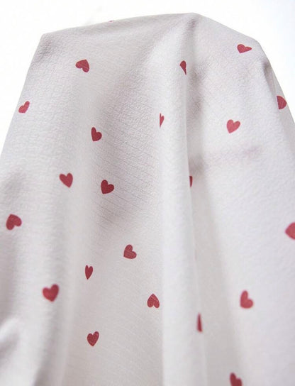 Pijama blanco y rojo 3XL