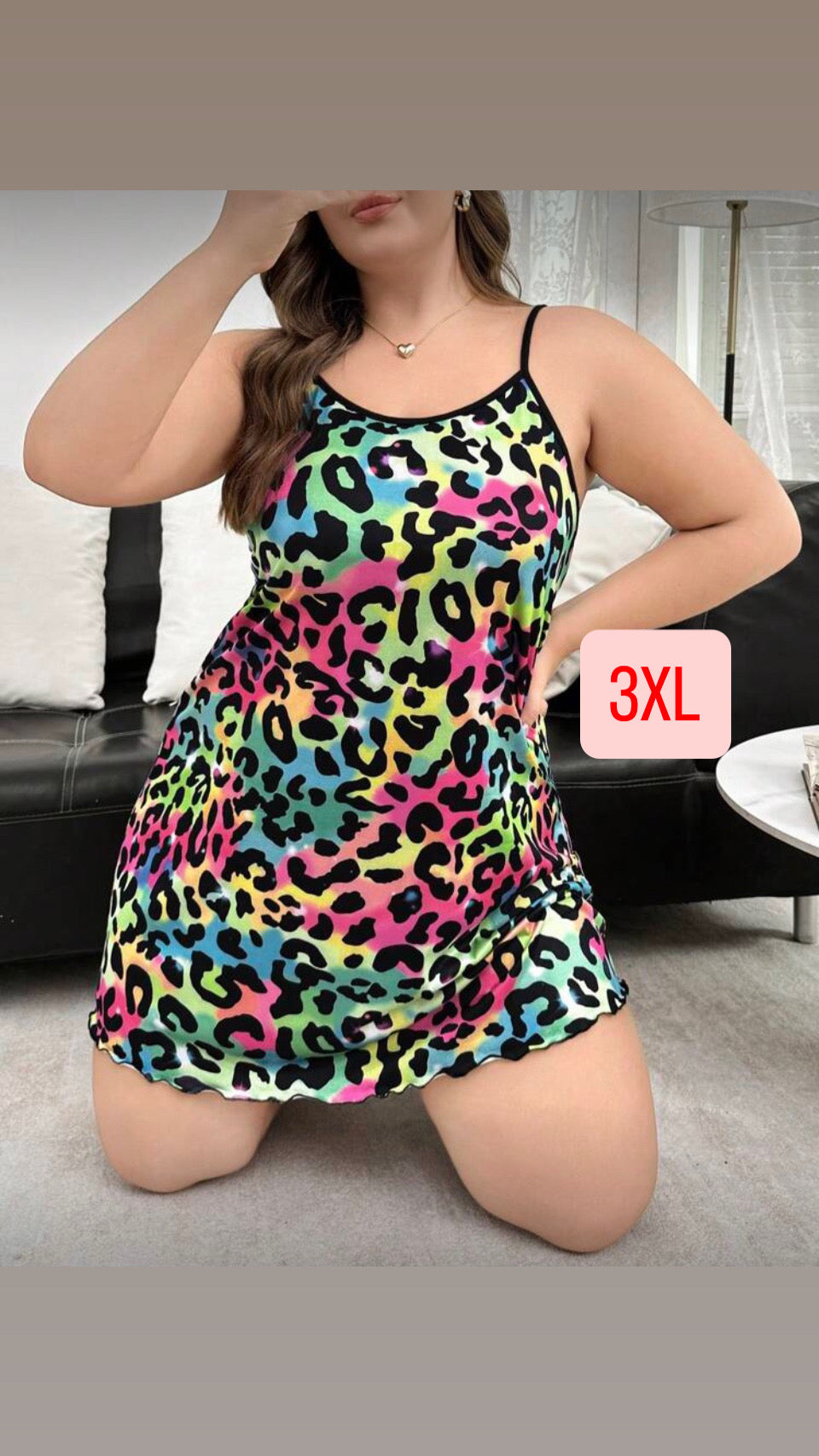 Leopardo a color 3XL