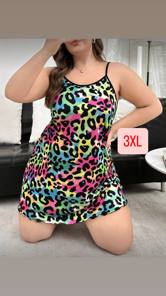 Leopardo a color 3XL