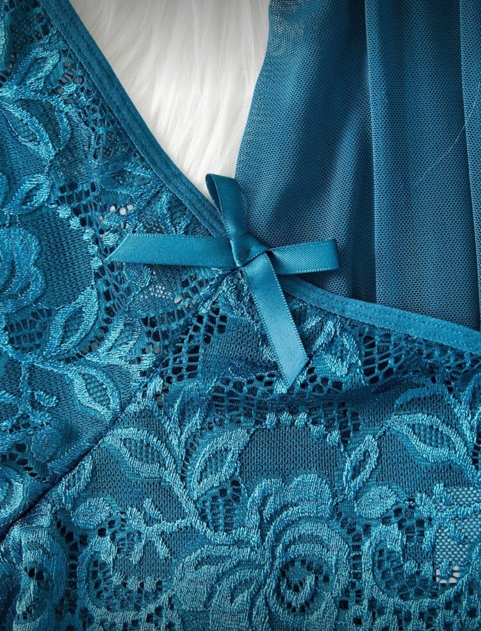 Babydoll turquesa XL