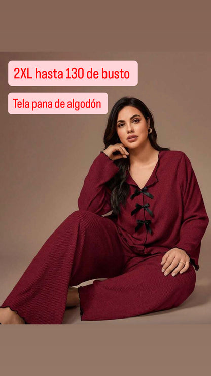Pijama 2XL tela gruesa