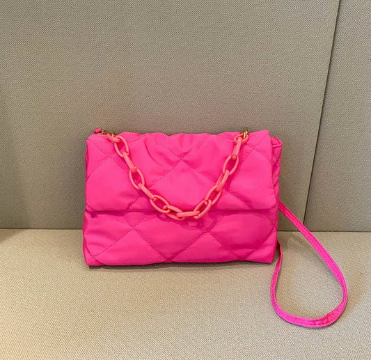 Cartera fucsia