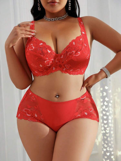 Conjunto rojo 4XL