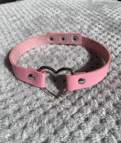 Choker Corazón Rosa