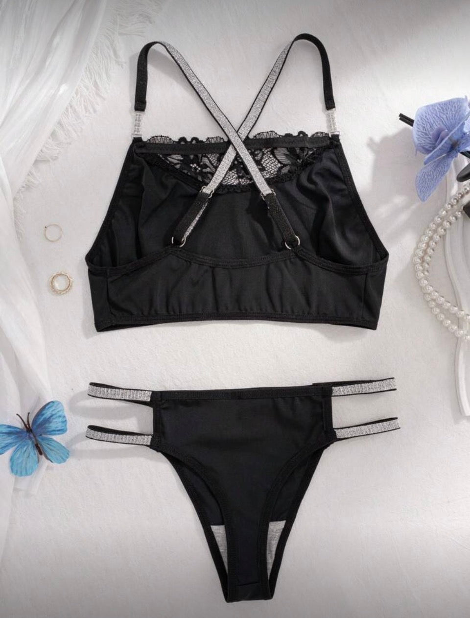 Conjunto negro XL (chico 46)