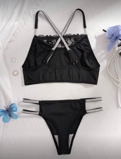Conjunto negro XL (chico 46)