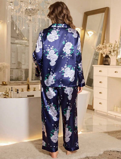 Pijama satén 4XL